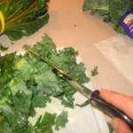 Chopping the Kale